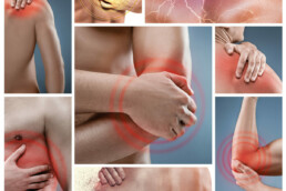 various body parts experiencing pain