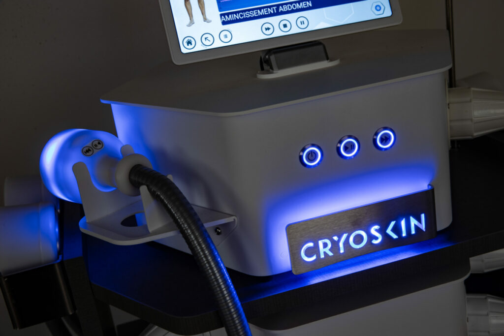 Cryoskin machine cooling down