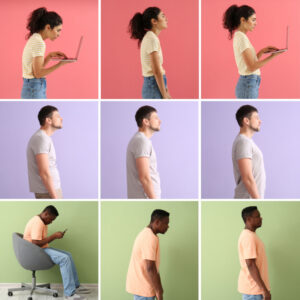 9 Examples of good and bad posture