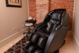 Infinity Massage chair at Elixir Mind Body Massage